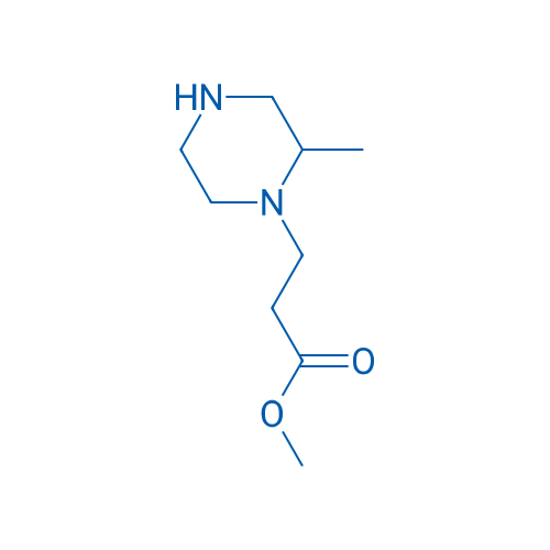 Methyl 3-(2-methylpiperazin-1-yl)propanoate 1g