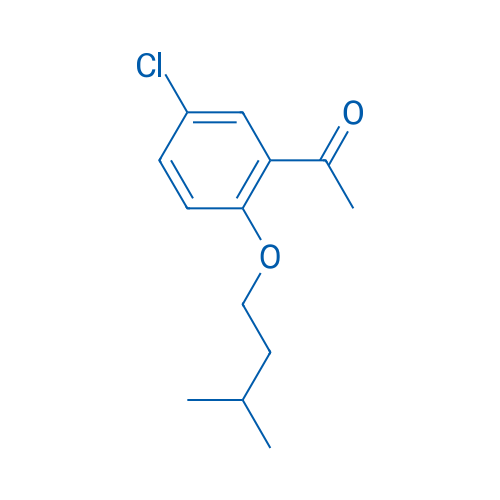 1-(5-Chloro-2-(isopentyloxy)phenyl)ethanone 1g
