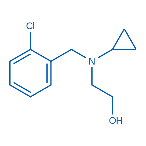 2-((2-Chlorobenzyl)(cyclopropyl)amino)ethanol 1g