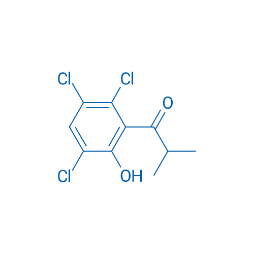 2-Methyl-1-(2,3,5-trichloro-6-hydroxyphenyl)propan-1-one 5g