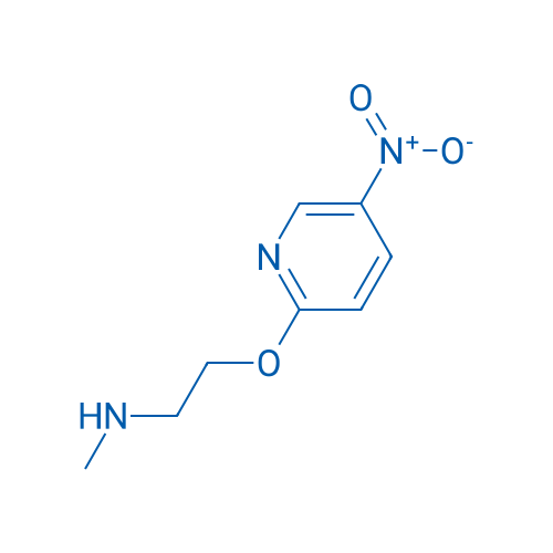 N-Methyl-2-((5-nitropyridin-2-yl)oxy)ethan-1-amine 100mg