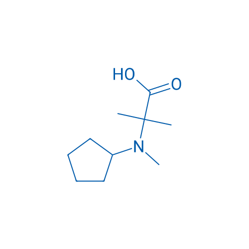 2-(Cyclopentyl(methyl)amino)-2-methylpropanoic acid 100mg