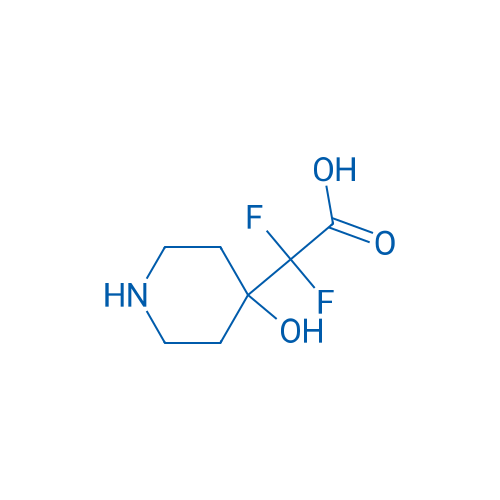 2,2-Difluoro-2-(4-hydroxypiperidin-4-yl)acetic acid 1g