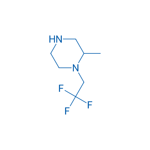 2-Methyl-1-(2,2,2-trifluoroethyl)piperazine 1g
