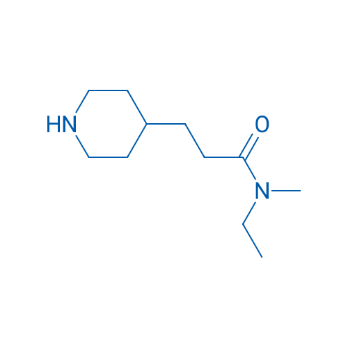 N-Ethyl-N-methyl-3-(piperidin-4-yl)propanamide 1g