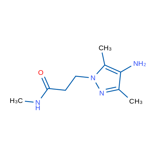 3-(4-Amino-3,5-dimethyl-1h-pyrazol-1-yl)-n-methylpropanamide 1g