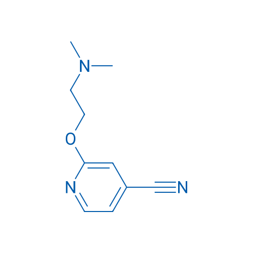 2-(2-(Dimethylamino)ethoxy)isonicotinonitrile 50mg