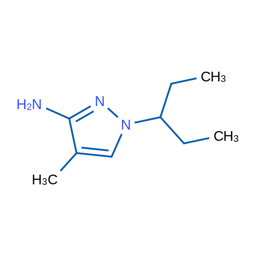 4-Methyl-1-(pentan-3-yl)-1h-pyrazol-3-amine 1g