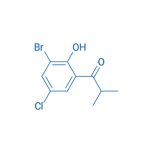 1-(3-Bromo-5-chloro-2-hydroxyphenyl)-2-methylpropan-1-one 5g