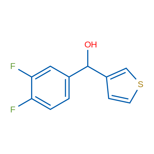 (3,4-Difluorophenyl)(thiophen-3-yl)methanol 1g