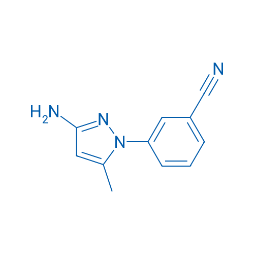 3-(3-Amino-5-methyl-1H-pyrazol-1-yl)benzonitrile 1g