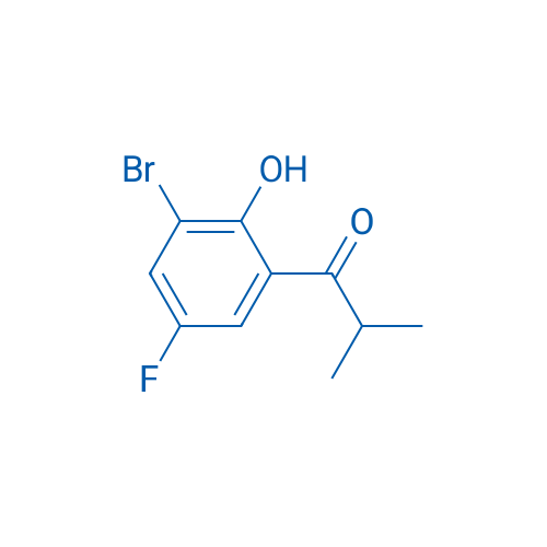1-(3-Bromo-5-fluoro-2-hydroxyphenyl)-2-methylpropan-1-one 5g