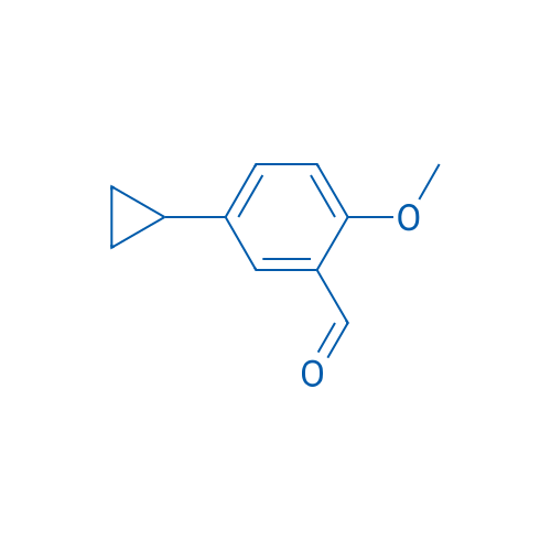 5-Cyclopropyl-2-methoxybenzaldehyde 100mg