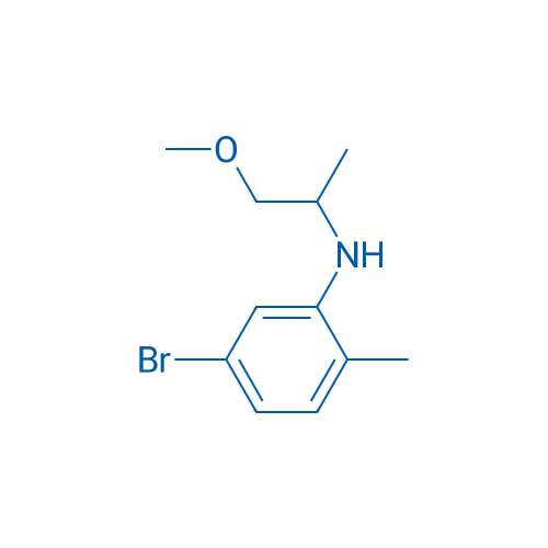 5-Bromo-N-(1-methoxypropan-2-yl)-2-methylaniline 5g