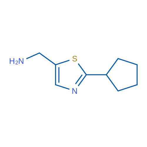 (2-Cyclopentylthiazol-5-yl)methanamine 1g