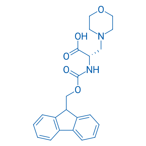Fmoc-3-(1-Morpholinyl)-Ala-OH 250mg