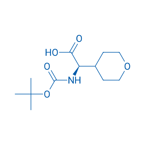 (R)-2-((tert-Butoxycarbonyl)amino)-2-(tetrahydro-2H-pyran-4-yl)acetic acid 100mg
