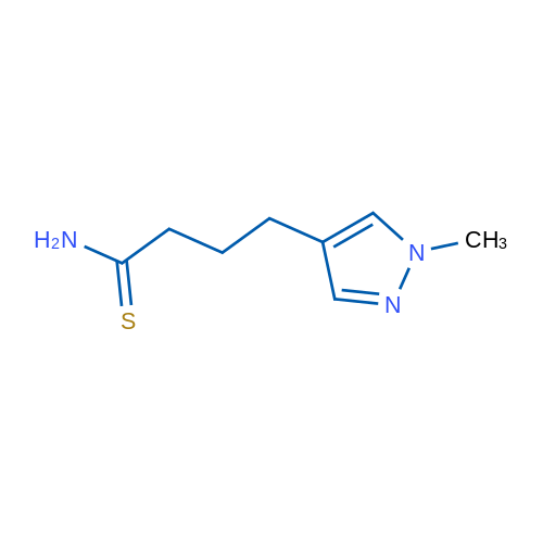 4-(1-Methyl-1H-pyrazol-4-yl)butanethioamide 5g