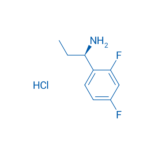 (R)-1-(2,4-Difluorophenyl)propan-1-amine hydrochloride 250mg