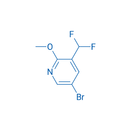 5-Bromo-3-(difluoromethyl)-2-methoxypyridine 250mg