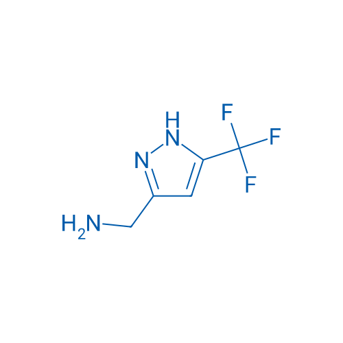 (5-(Trifluoromethyl)-1H-pyrazol-3-yl)methanamine 250mg