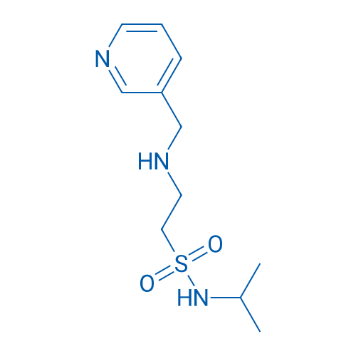 N-Isopropyl-2-((pyridin-3-ylmethyl)amino)ethanesulfonamide 1g