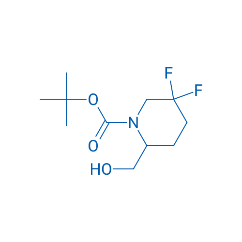 tert-Butyl 5,5-difluoro-2-(hydroxymethyl)piperidine-1-carboxylate 100mg