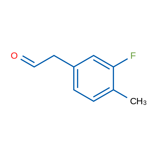 2-(3-Fluoro-4-methylphenyl)acetaldehyde 250mg