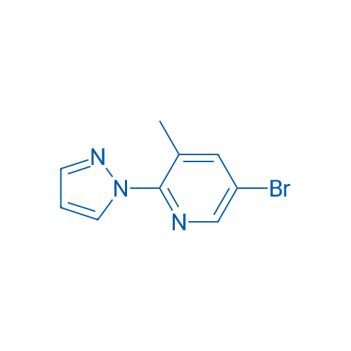 5-Bromo-3-methyl-2-(1H-pyrazol-1-yl)pyridine 5g