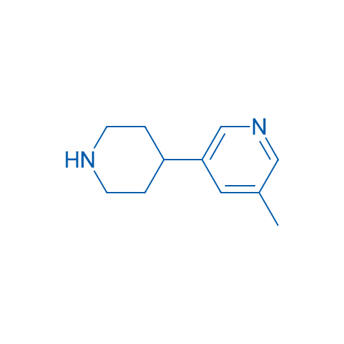 3-Methyl-5-(piperidin-4-yl)pyridine 100mg