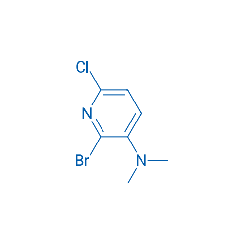 2-Bromo-6-chloro-N,N-dimethylpyridin-3-amine 1g