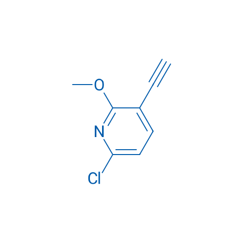 6-Chloro-3-ethynyl-2-methoxypyridine 1g