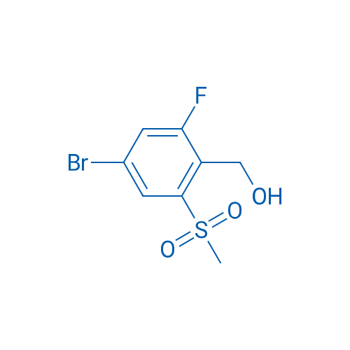 (4-BROMO-2-FLUORO-6-(METHYLSULFONYL)PHENYL)METHANOL 1g