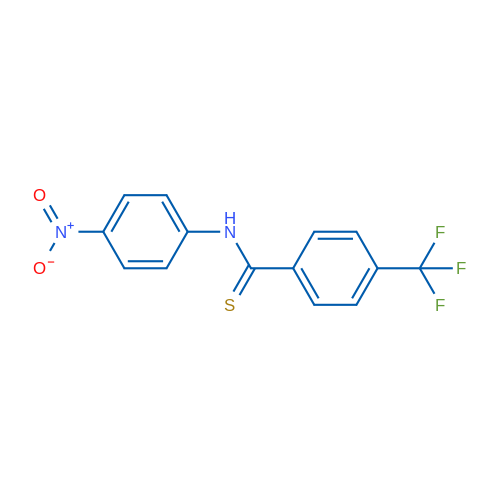 N-(4-Nitrophenyl)-4-(trifluoromethyl)benzothioamide 1g