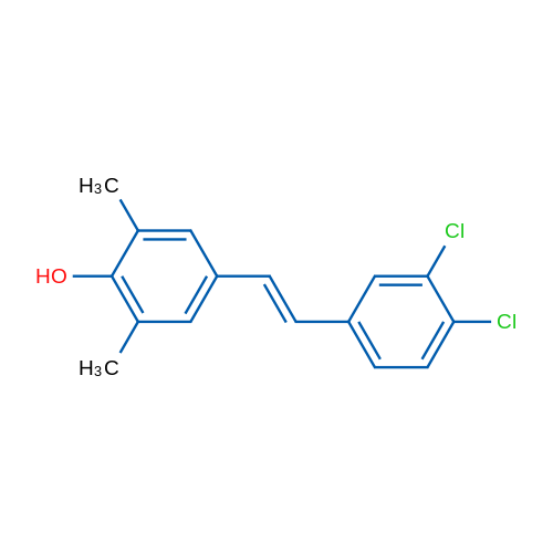 4-(3,4-Dichlorostyryl)-2,6-dimethylphenol 1g