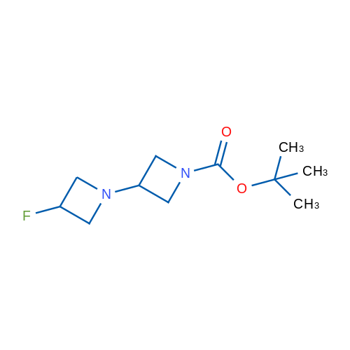 tert-Butyl 3-(3-Fluoroazetidin-1-yl)azetidine-1-carboxylate 100mg