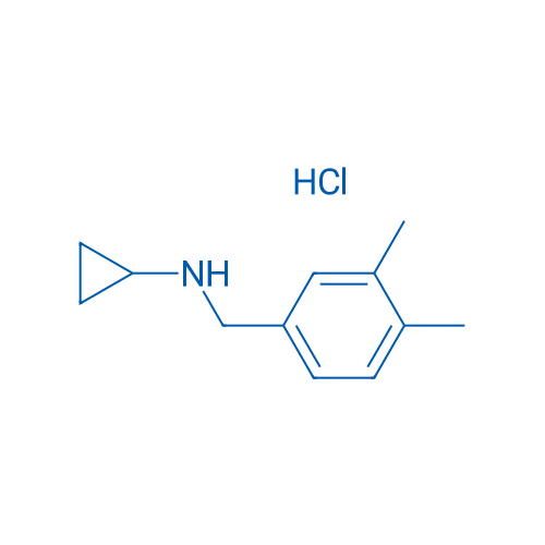 N-(3,4-Dimethylbenzyl)cyclopropanamine hydrochloride 250mg
