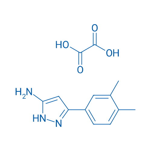 3-(3,4-Dimethylphenyl)-1H-pyrazol-5-amine oxalate 1g