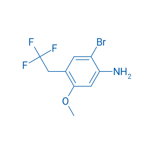2-Bromo-5-methoxy-4-(2,2,2-trifluoroethyl)aniline 1g