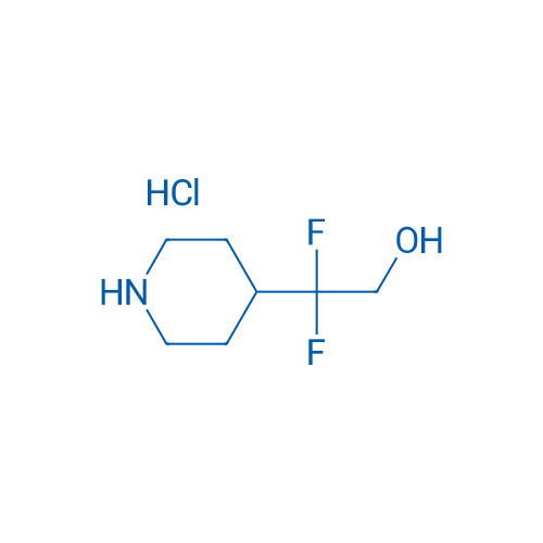 2,2-Difluoro-2-(piperidin-4-yl)ethan-1-ol hydrochloride 100mg