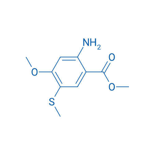 Methyl 2-amino-4-methoxy-5-(methylsulfanyl)benzoate 5g