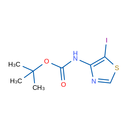 tert-Butyl (5-iodothiazol-4-yl)carbamate 1g