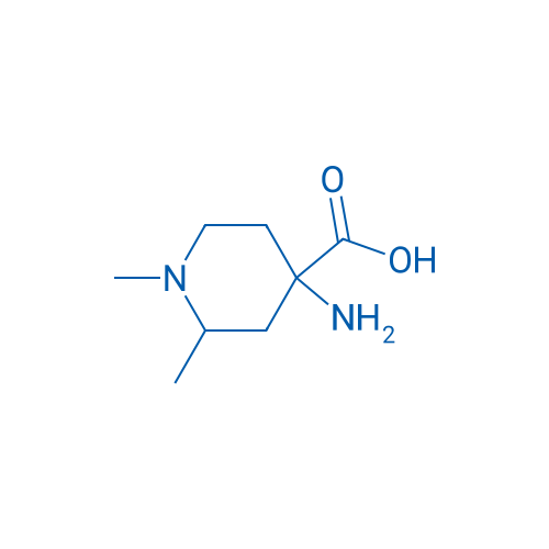 4-Amino-1,2-dimethylpiperidine-4-carboxylic acid 1g