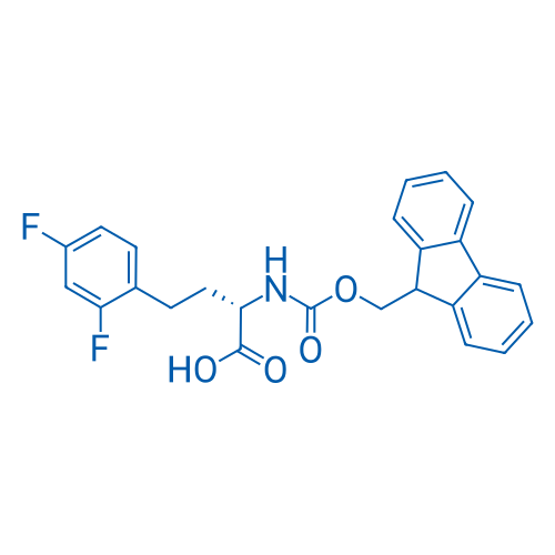Fmoc-HoPhe(2,4-DiF)-OH 50mg