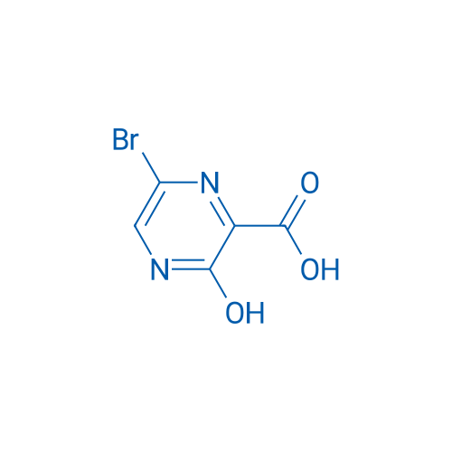 6-Bromo-3-hydroxypyrazine-2-carboxylic acid 250mg