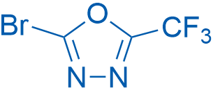 2-Bromo-5-(trifluoromethyl)-1,3,4-oxadiazole 250mg