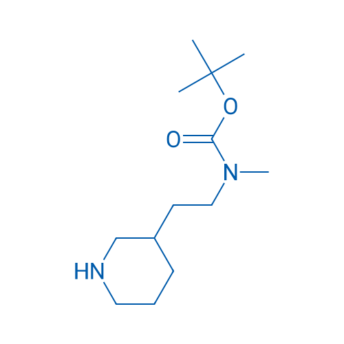 tert-Butyl methyl(2-(piperidin-3-yl)ethyl)carbamate 250mg