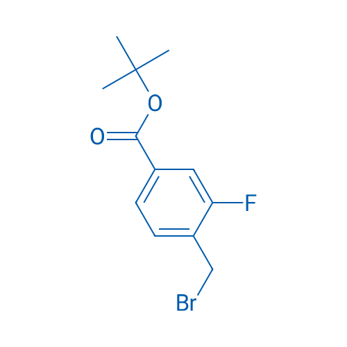 tert-Butyl 4-(bromomethyl)-3-fluorobenzoate 250mg