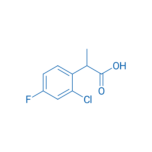 2-(2-Chloro-4-fluorophenyl)propanoic acid 250mg