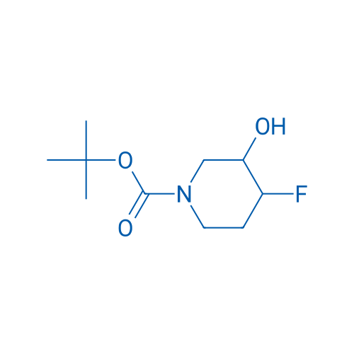 tert-Butyl 4-fluoro-3-hydroxypiperidine-1-carboxylate 100mg